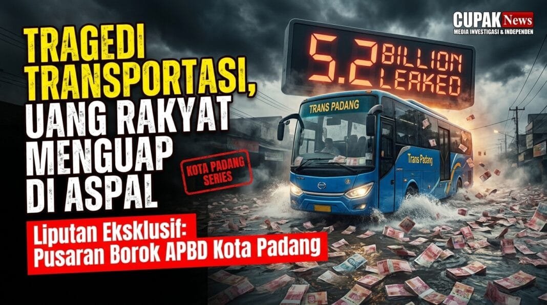 Tragedi Transportasi, Uang Rakyat Menguap Di Aspal: Pusaran Borok APBD Kota Padang