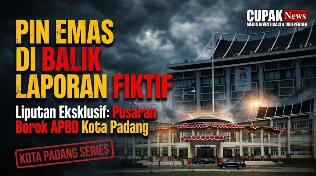 Pin Emas Di Balik Laporan Fiktif: Pusaran Borok APBD Kota Padang